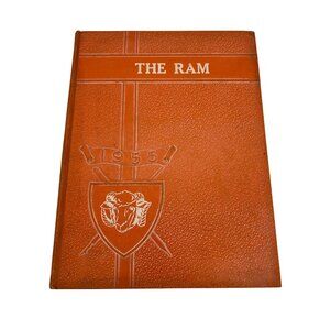 Vintage 1955 Ram Yearbook Madison High School Nashville Tennessee
